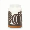Yankee Candle Harvest Metal Holder Jar Candle Holder In Brown