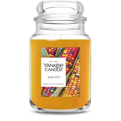 Yankee Candle Harvest Original Large Jar Candles, 22 oz In Orange