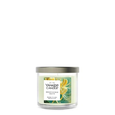 Yankee Candle Honeysuckle Grove Small Tumbler Candle, 4.3 oz In White