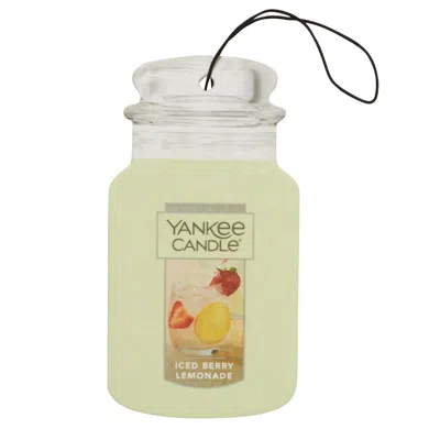 Yankee Candle Iced Berry Lemonade Car Jar, 0.32 oz
