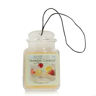 Yankee Candle Iced Berry Lemonade Car Jar Ultimate, 0.96 oz