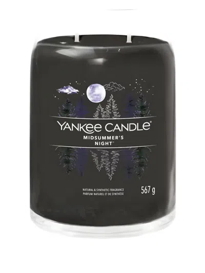 Yankee Candle Large Midsummer's Night Candle In Black