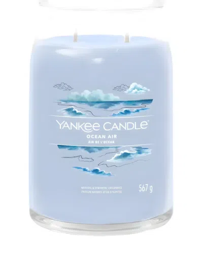 Yankee Candle Large Ocean Air Candle In Blue