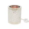 Yankee Candle Leaves Scenterpiece Warmer In White