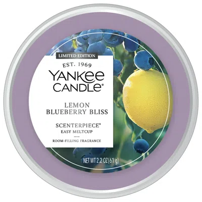 Yankee Candle Lemon Blueberry Bliss Scenterpiece Easy Meltcup, 2.2 oz In Purple