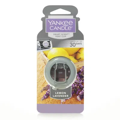 Yankee Candle Lemon Lavender Smart Scent Vent Clip, 13 Fl oz In Multi