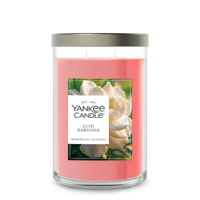 Yankee Candle Lush Gardenia Large Tumbler Candle, 20 oz In Multi