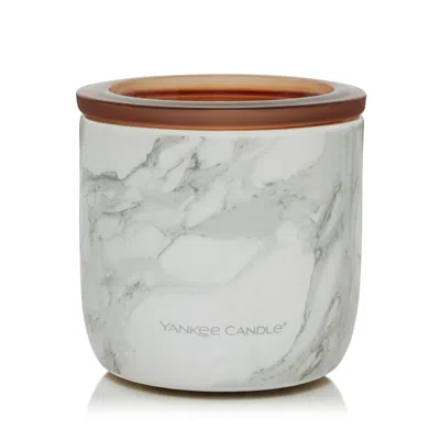Yankee Candle Marble Electric Wax Melts Warmer With Timer & Light
