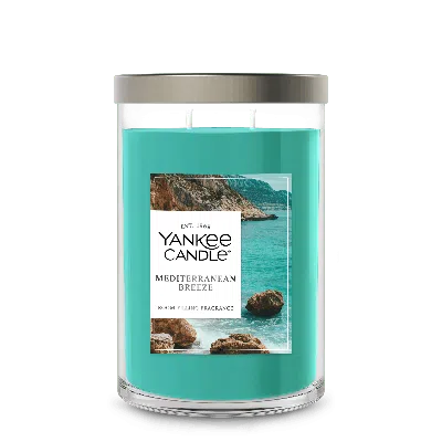 Yankee Candle Mediterranean Breeze Large Tumbler Candles, 20 oz