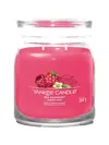 Yankee Candle Medium Red Raspberry Candle In Multi