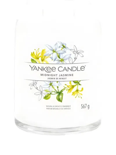 Yankee Candle Midnight Jasmine Candle In White