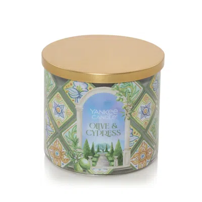 Yankee Candle Olive And Cypress 3-wick Candles, 14.5 oz
