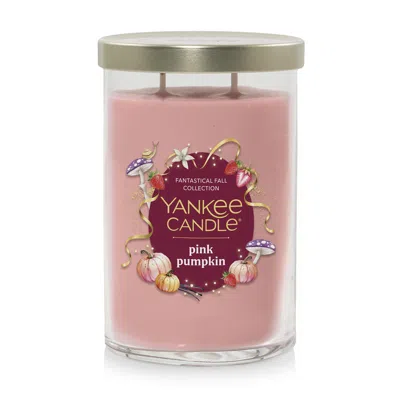 Yankee Candle Pink Pumpkin Large Tumbler Candle, 20 oz
