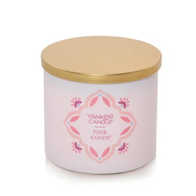 Yankee Candle Pink Sands 3-wick Candles, 14.5 oz In Neutral
