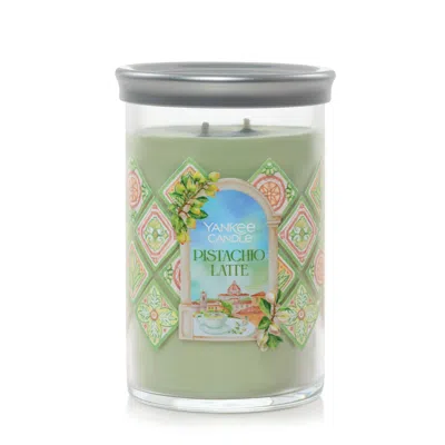 Yankee Candle Pistachio Latte 20 Oz. Signature Large Tumbler Candle, 20 oz