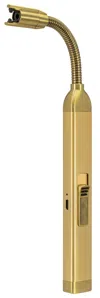Yankee Candle Rechargeable Gold Lighter Zippo Candle Tool, .21 Lbs