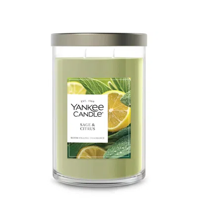 Yankee Candle Sage And Citrus Large Tumbler Candle, 20 oz