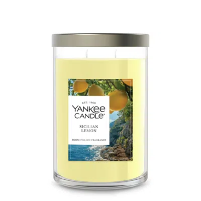 Yankee Candle Sicilian Lemon Large Tumbler Candles, 20 oz