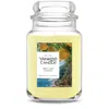 Yankee Candle Sicilian Lemon Original Large Jar Candles, 22 oz In Green