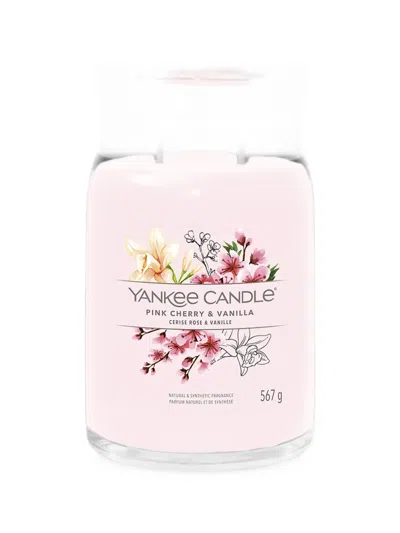 Yankee Candle Signature Large Jar Candle In Pink