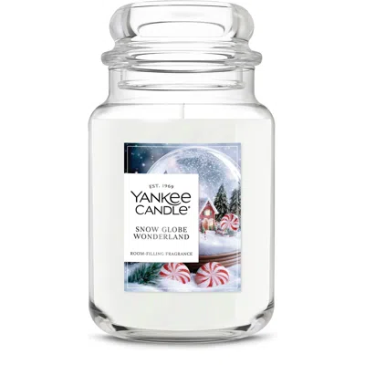 Yankee Candle Snow Globe Wonderland Original Large Jar Candles, 22 oz