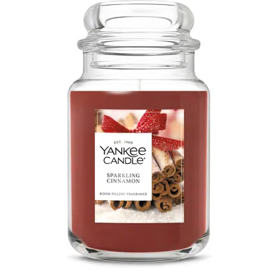 Yankee Candle Sparkling Cinnamon Original Large Jar Candles, 22 oz