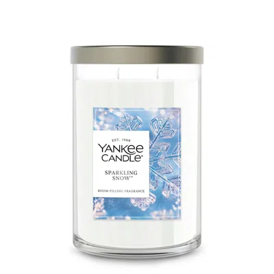 Yankee Candle Sparkling Snow 20 Oz. Signature Large Tumbler Candle, 20 oz