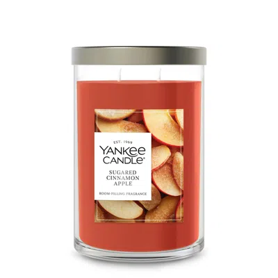 Yankee Candle Sugared Cinnamon Apple Large Tumbler Candles, 20 oz