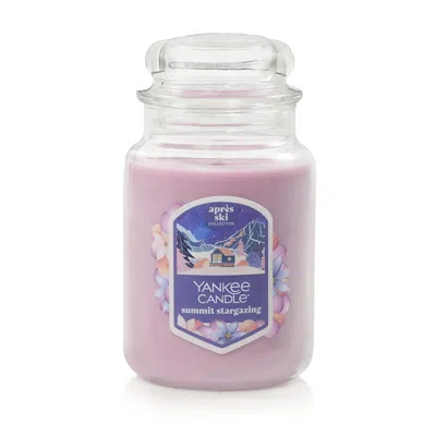 Yankee Candle Summit Stargazing Original Large Jar Candle, 22 oz In Purple