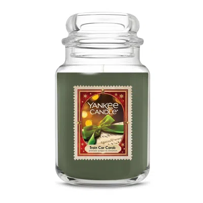 Yankee Candle Train Car Carols Original Large Jar Candle, 22 oz