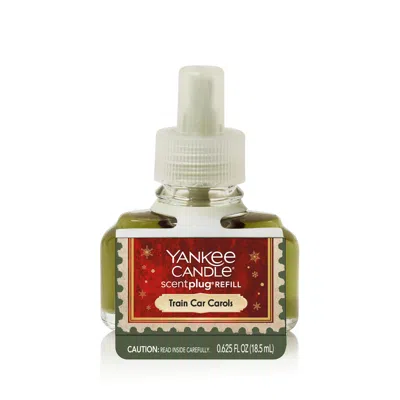 Yankee Candle Train Car Carols Scentplug Refill, 0.625 Fl oz In Green