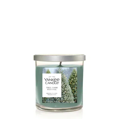 Yankee Candle Tree Farm Festival Small Tumbler Candle, 4.3 oz In Green