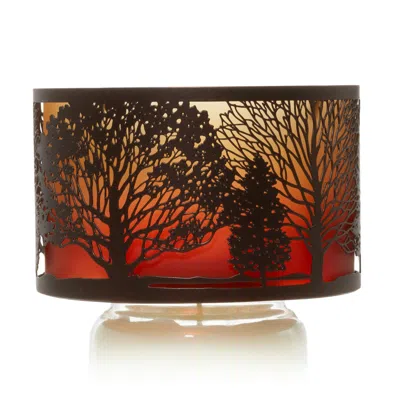 Yankee Candle Trees Metal And Glass Shade Jar Candle Shade