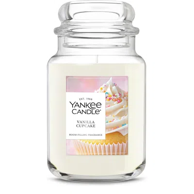 Yankee Candle Vanilla Cupcake Original Large Jar Candles, 22 oz