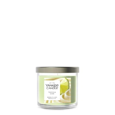 Yankee Candle Vanilla Lime Small Tumbler Candle, 4.3 oz In Green