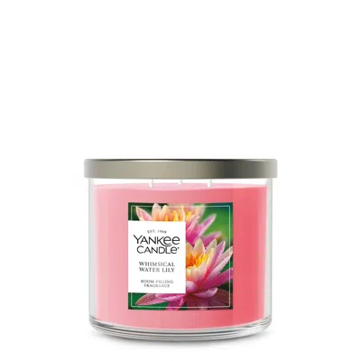 Yankee Candle Whimsical Water Lily 3-wick Candle, 14.5 oz In Pink
