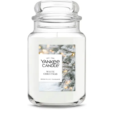 Yankee Candle White Christmas Original Large Jar Candles, 22 oz