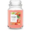 Yankee Candle White Strawberry Bellini Original Large Jar Candles, 22 oz