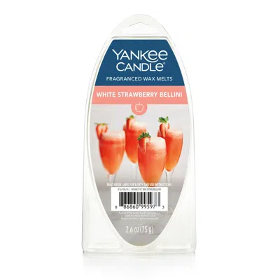 Yankee Candle White Strawberry Bellini Wax Melts 6-packs, 2.6 oz