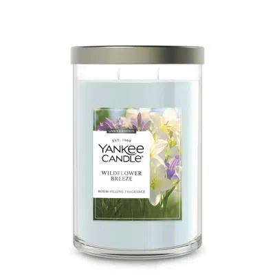 Yankee Candle Wildflower Breeze Large Tumbler Candle, 20 oz In White