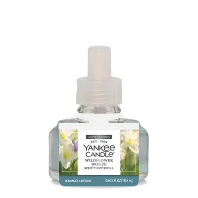 Yankee Candle Wildflower Breeze Scentplug Refill, 0.625 Fl oz In Transparent