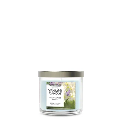 Yankee Candle Wildflower Breeze Small Tumbler Candle, 4.3 oz In Blue