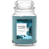 Yankee Candle Winter Night Stars Original Large Jar Candles, 22 oz In Blue