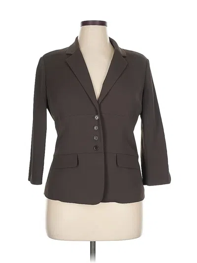 Pre-owned Yansi Fugel Blazer Jacket In Gray