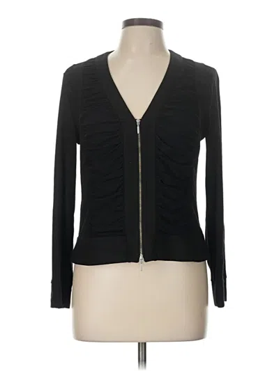 Pre-owned Yansi Fugel Cardigan Sweater In Black