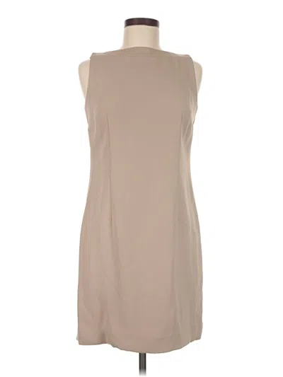 Pre-owned Yansi Fugel Casual Dress In Tan