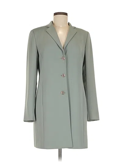 Pre-owned Yansi Fugel Coat In Gray