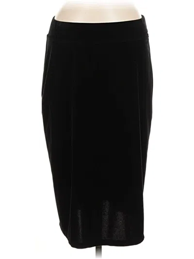 Pre-owned Yansi Fugel Formal Skirt In Black