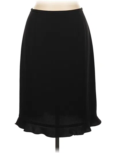 Pre-owned Yansi Fugel Formal Skirt In Black