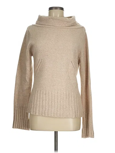 Pre-owned Yansi Fugel Turtleneck Sweater In Tan